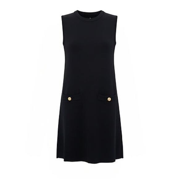 POMANDER PLACE Black Knit Malley Dress Size L NWT Retail $148 Tuckernuck - Picture 8 of 8